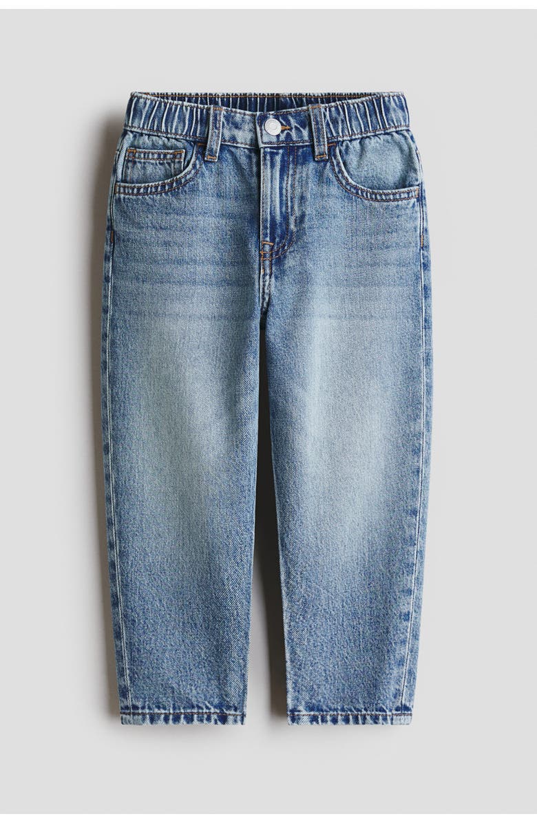H&M Loose fit jeans, Alternate, color, Denim Blue