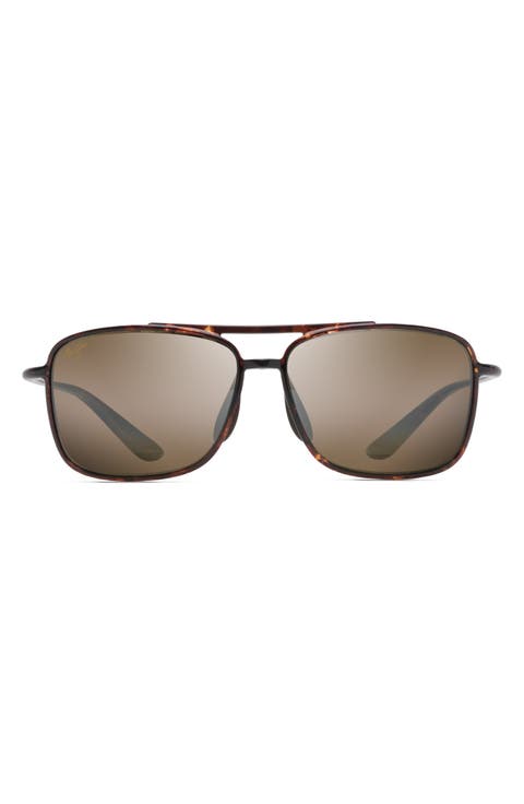 Kaupo Gap 61mm PolarizedPlus2® Aviator Sunglasses