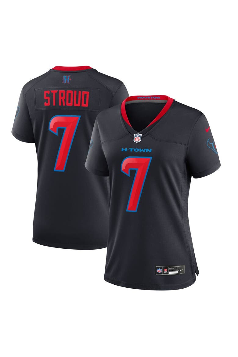 Women's Nike C.J. Stroud Navy Houston Texans Alternate Game Jersey, Main, color, Navy