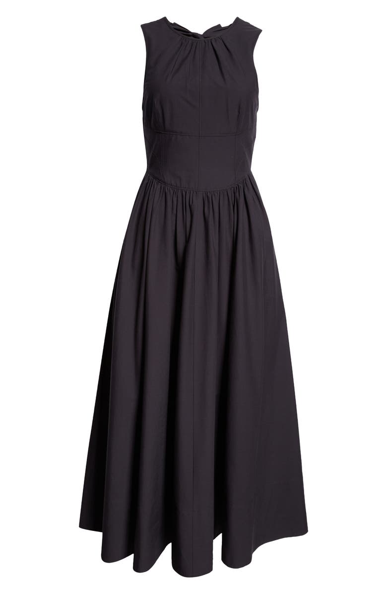 Cinq à Sept Benita Sleeveless Cotton Blend Dress, Alternate, color, 