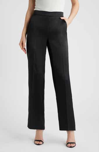 Anne Klein Satin Wide Leg Pants