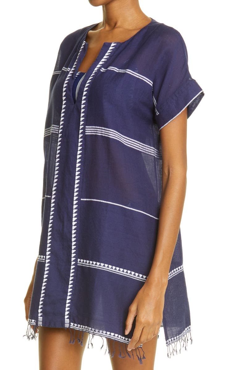 lemlem Nunu Cover-Up Tunic Dress, Alternate, color,