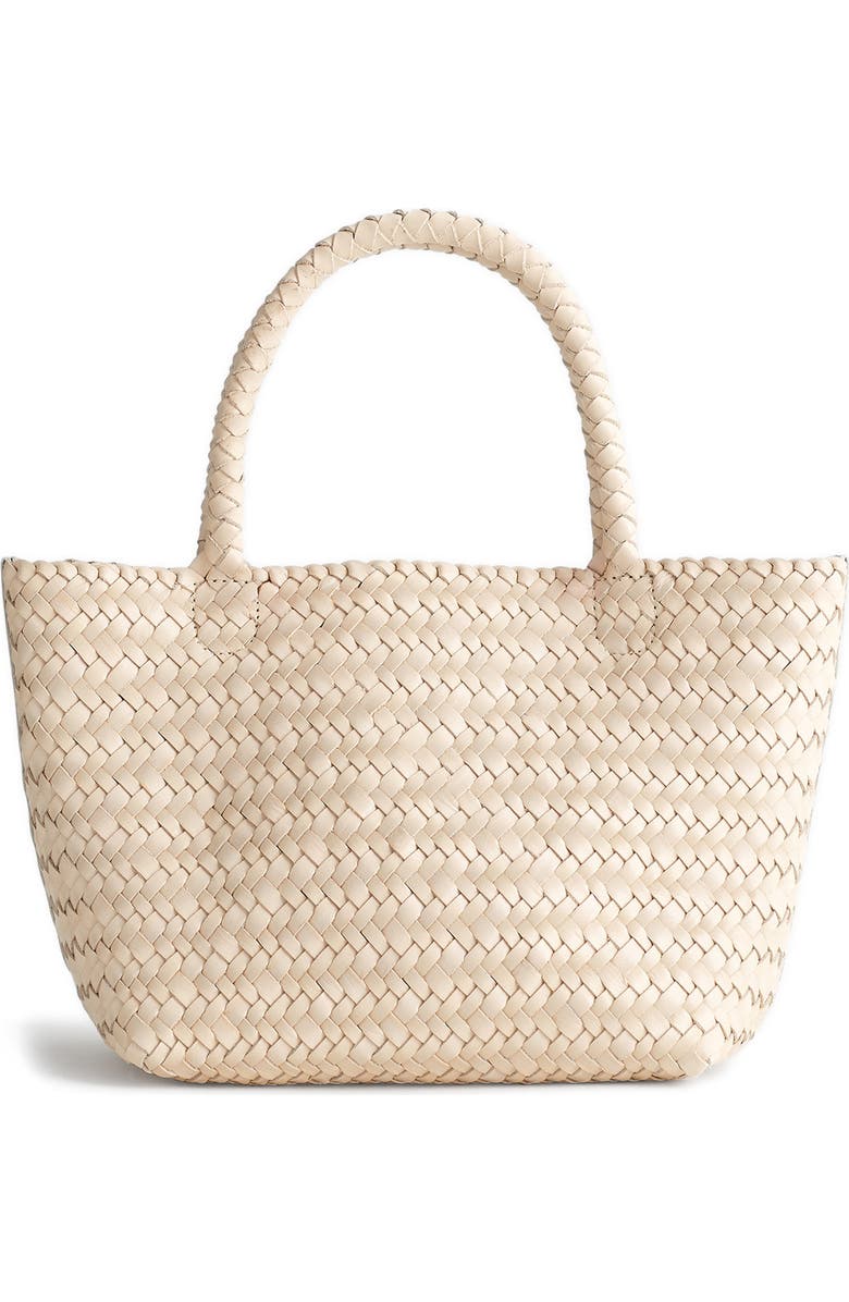Madewell Handwoven Mini Tote, Main, color, Alabaster
