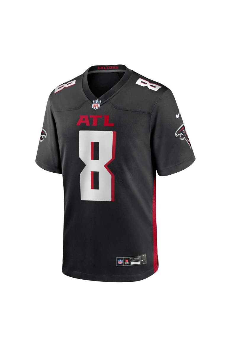 Men's Nike Kyle Pitts Sr. Black Atlanta Falcons Team  Game Jersey, Alternate, color, Black