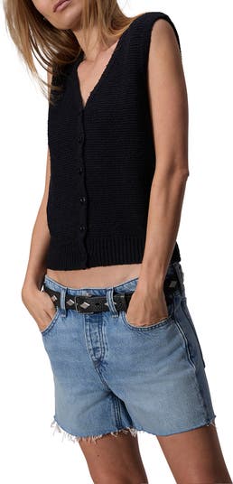 rag & bone Dre Low Rise Cutoff Denim Shorts | Nordstrom