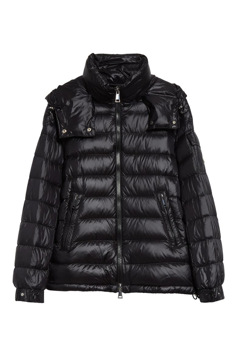 Dalles Down Puffer Jacket, Alternate, color, BLACK