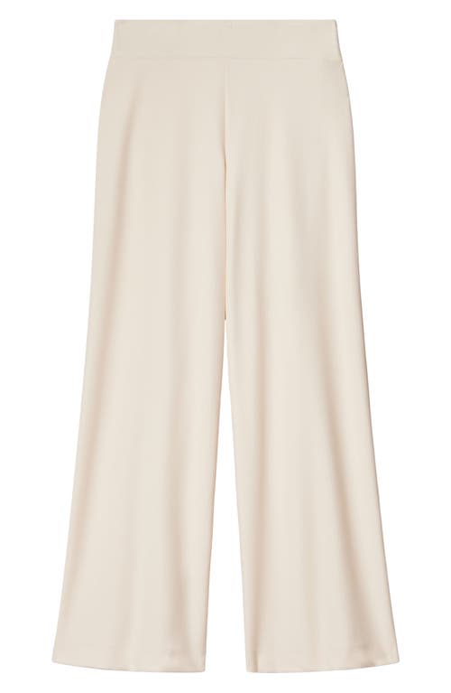 Rhone Ripple Wide Leg Sweatpants In Cream