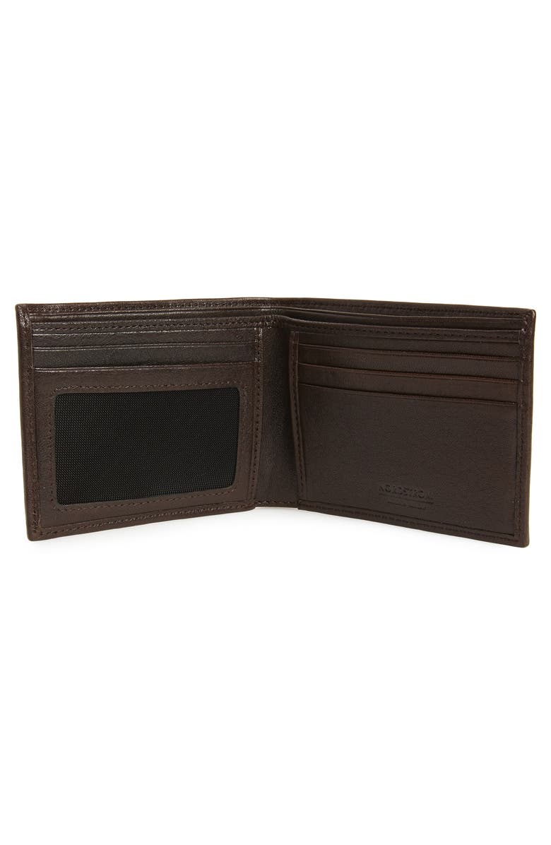NORDSTROM MEN'S SHOP James Leather Wallet, Alternate, color, 
