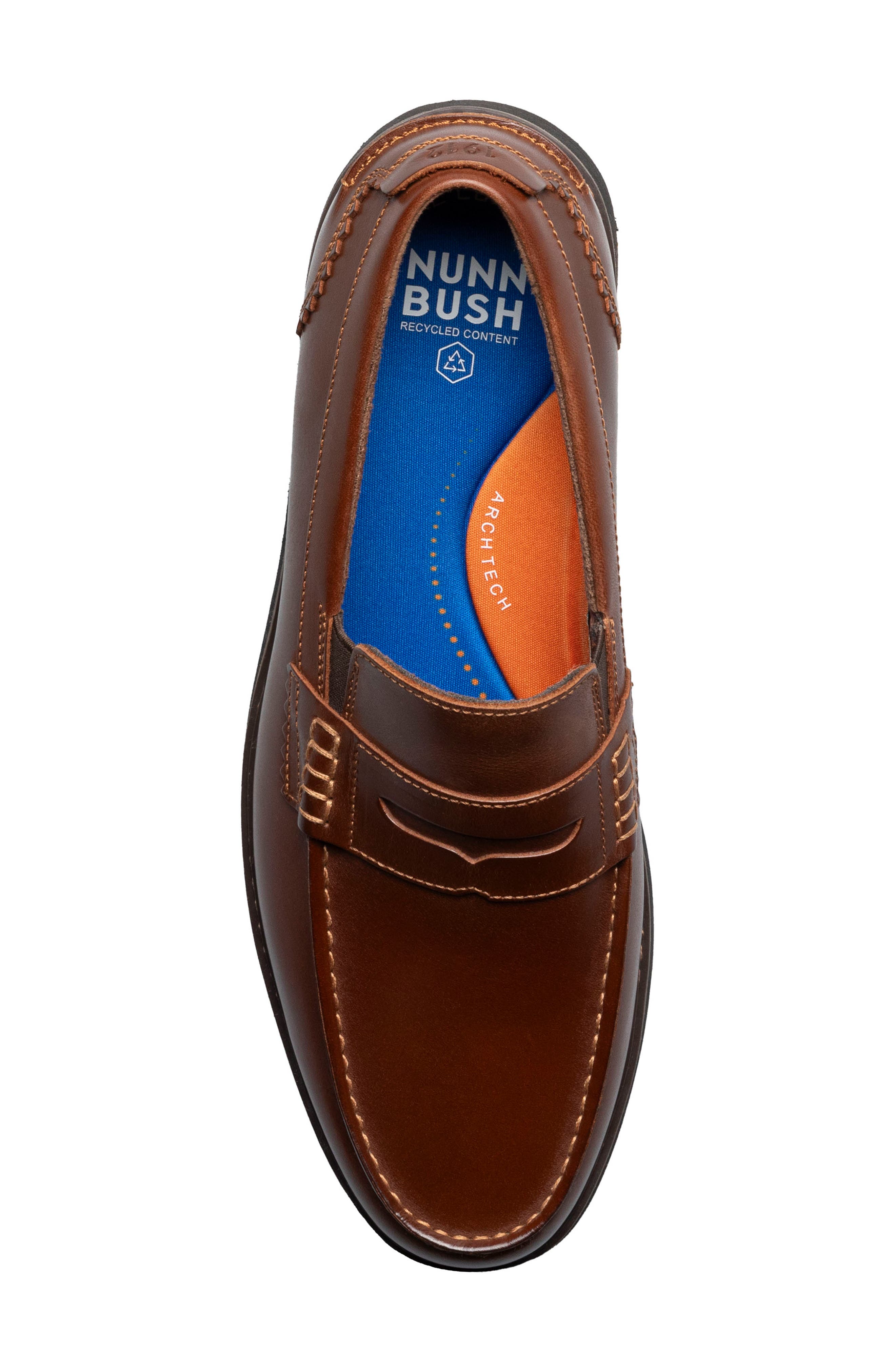 Odin II Penny Loafer - Wide Width Available, Alternate, color, COGNAC