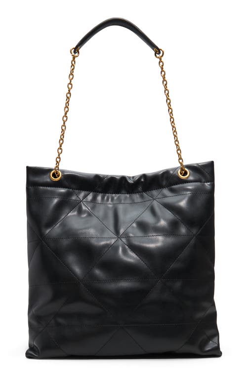 Aldo Morganex Quilted Faux Leather Tote In Black