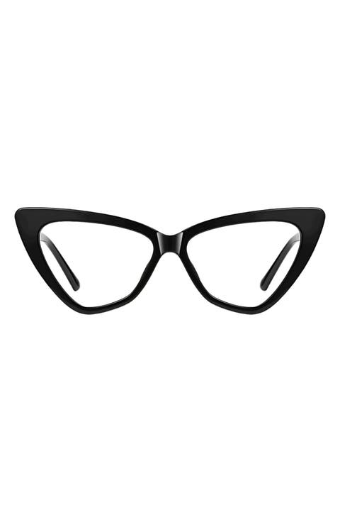 Vanna 55mm Cat Eye Blue Light Blocking Glasses