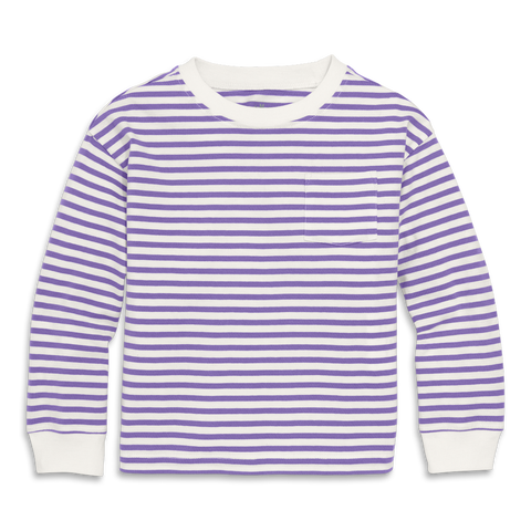 Kids Long Sleeve Easy Stripe Tee