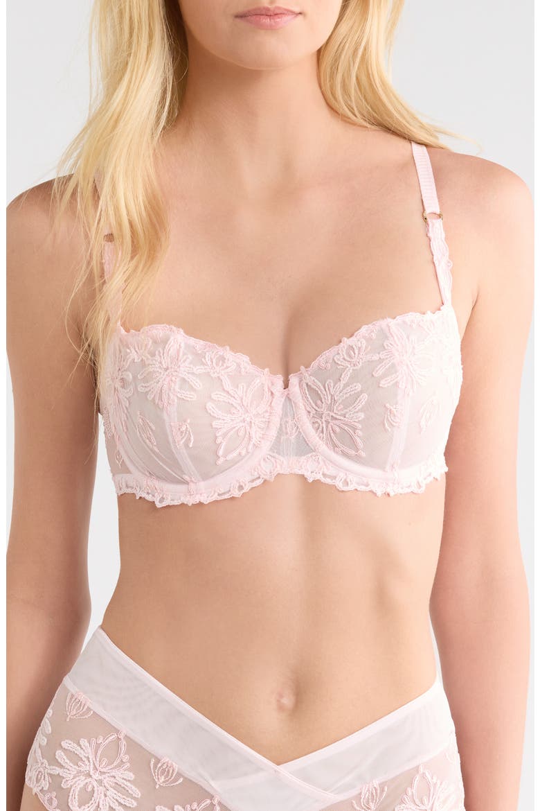 Champs-Élysées Underwire Demi Bra, Main, color, PINK CLOUD