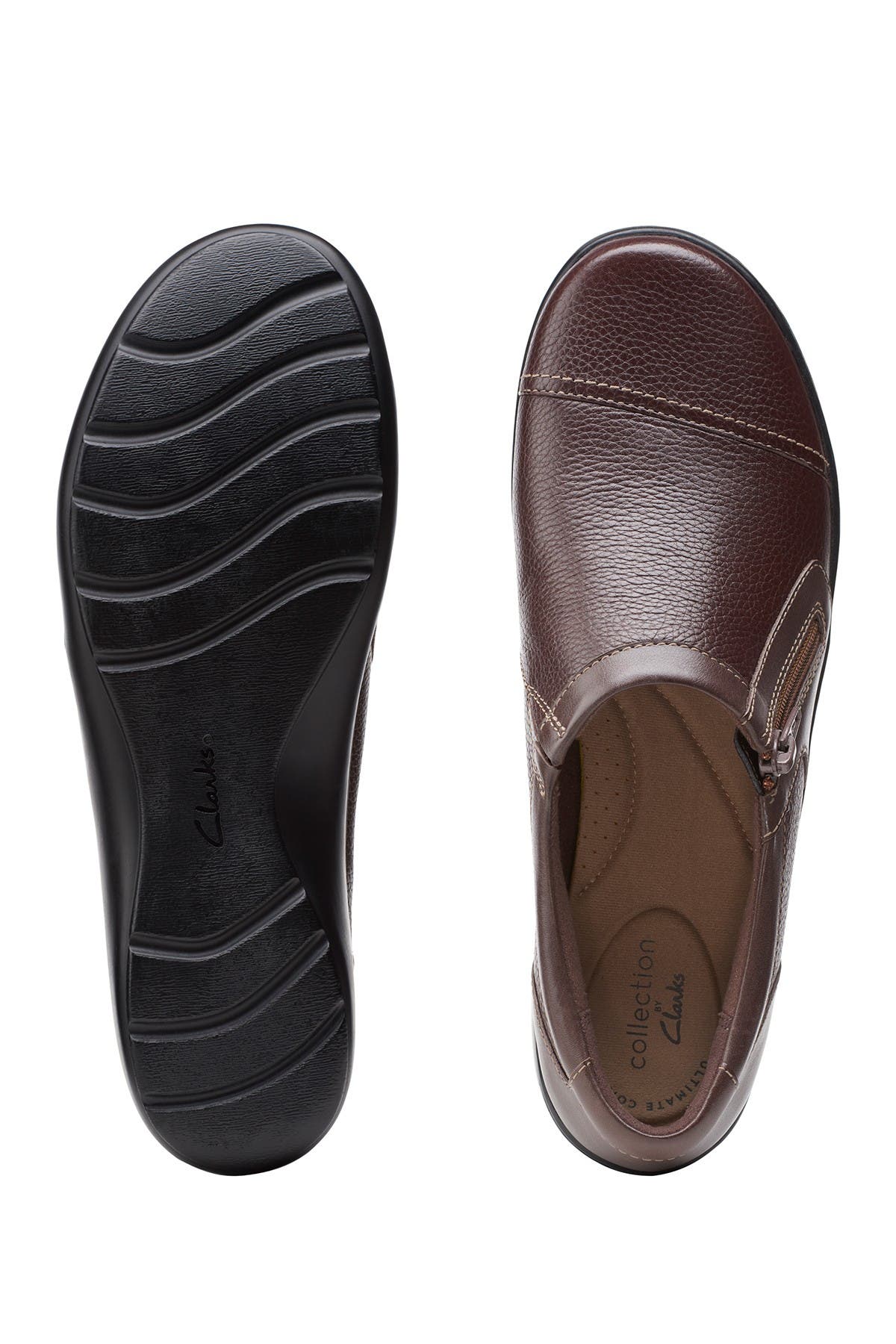 Clarks<sup>®</sup> Cora Giny Sneaker - Wide Width Available, Alternate, color, 