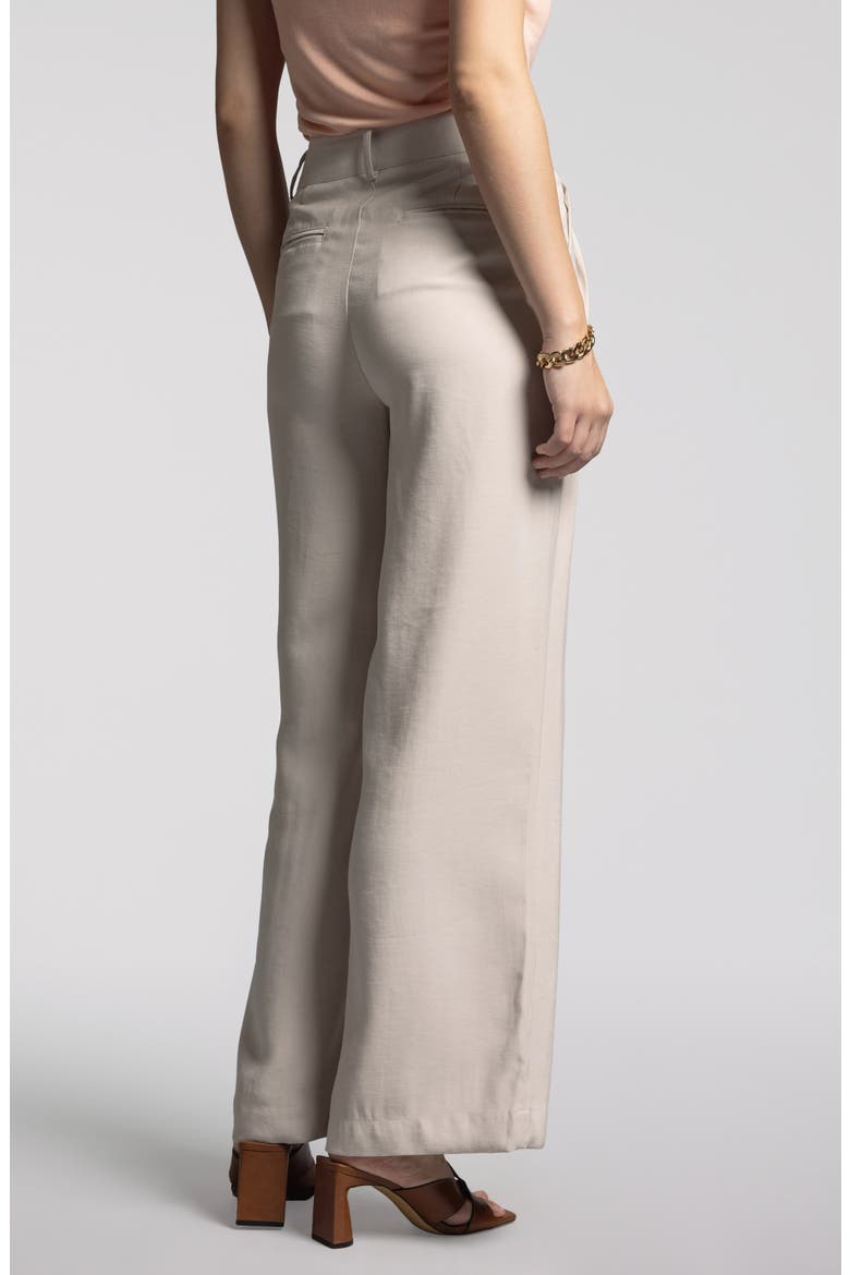 Lacy Straight Leg Pants, Alternate, color, SOFT GREY