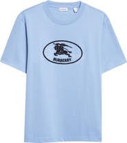 Burberry Ryan Embroidered EKD Script Graphic T-Shirt