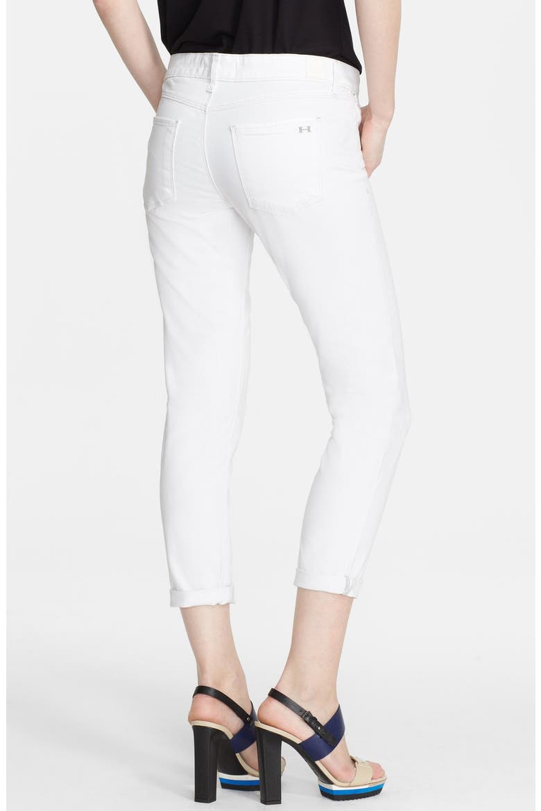 'Aaron' Rolled Crop Jeans, Alternate, color, FROST