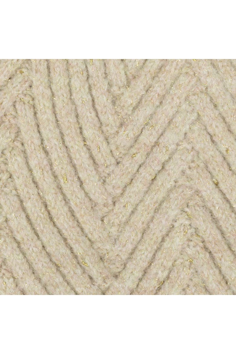 shine herringbone knit hat, Alternate, color, light camel
