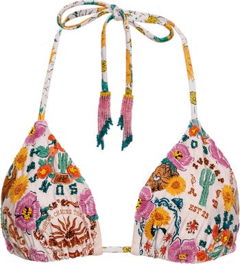 Agua Bendita Lolita Bikini Top Handcrafted Details