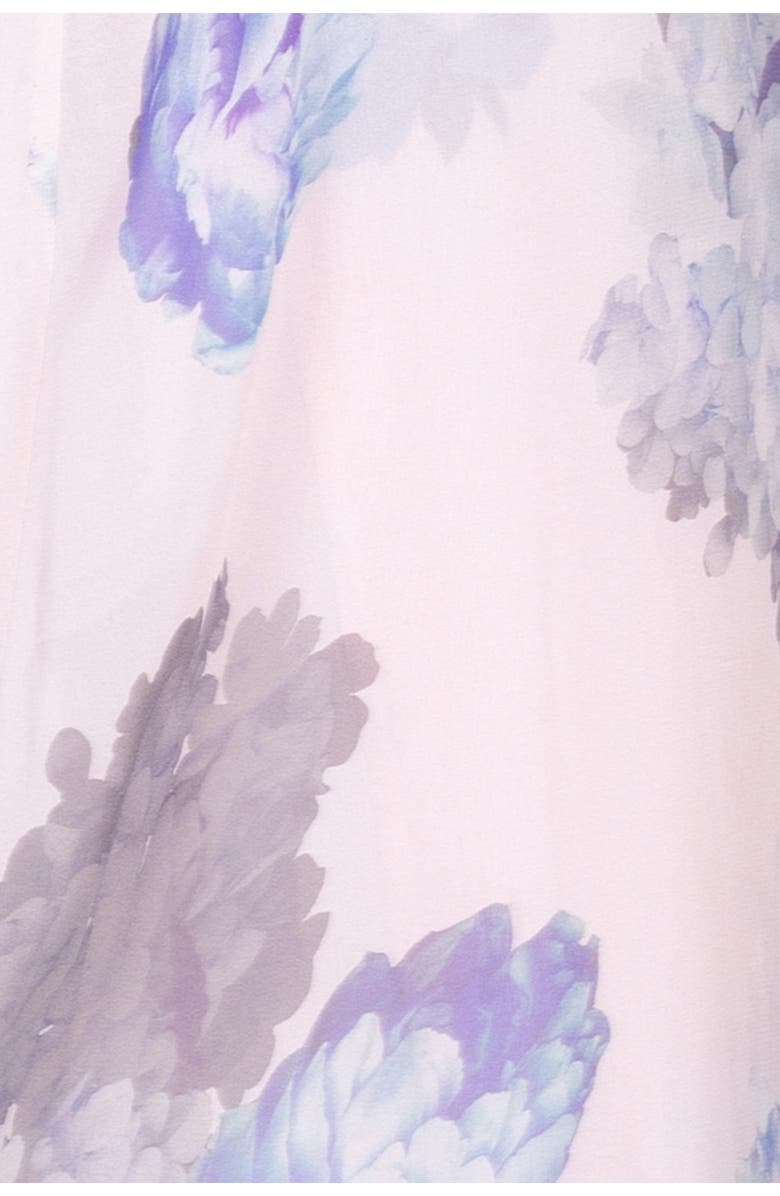 Seraphine Floral Print Wrap Maternity/Nursing Midi Dress, Alternate, color,