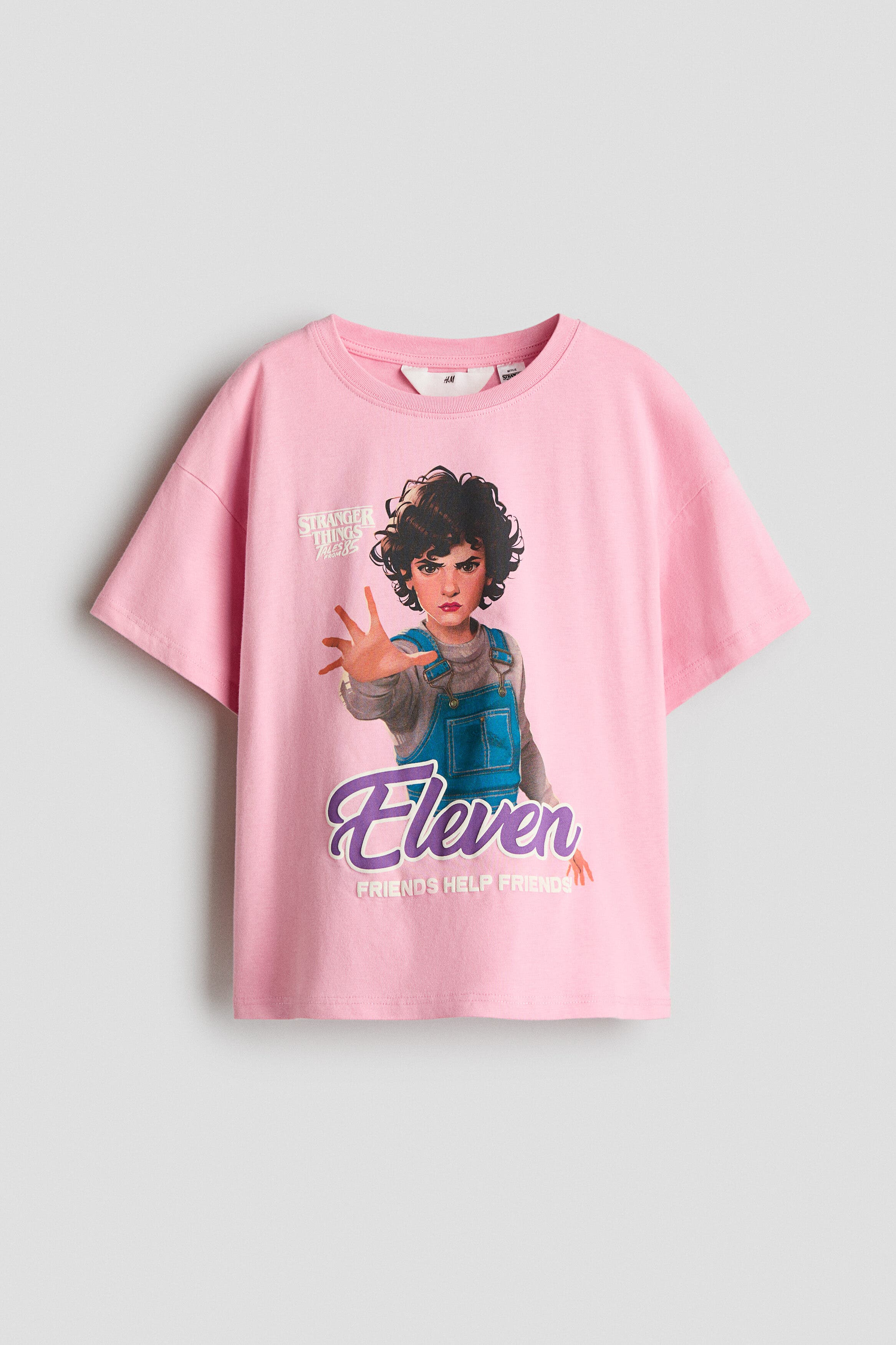 Light pink/Stranger Things