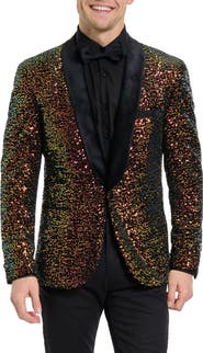 OppoSuits Amber Sequins Dinner Jacket