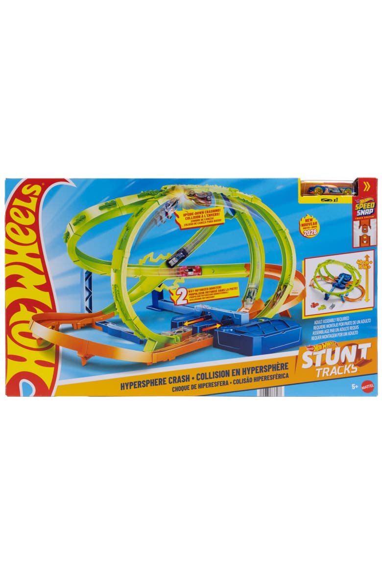 Stunt Tracks Hypersphere Crash Playset, Alternate, color, HYPERSHERE