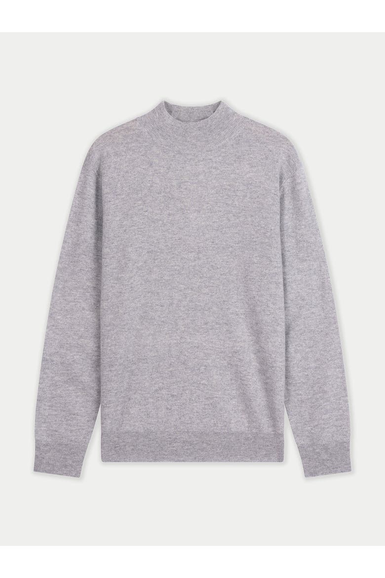 Timeless Mock Neck Cashmere Sweater, Main, color, high rise