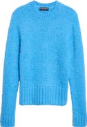 Dolce&Gabbana Bouclé Effect Mohair & Virgin Wool Blend Sweater