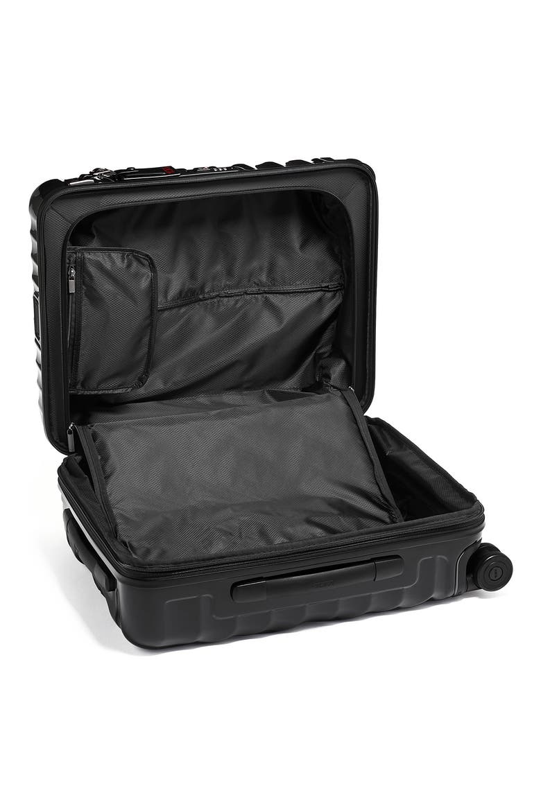 19 Degree Large Expandable Carry-On, Alternate, color, BLACK