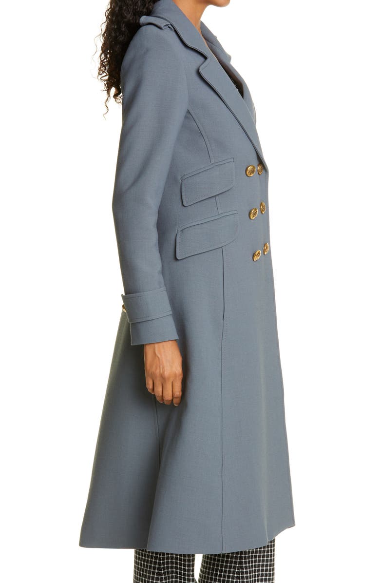 Smythe Birkin Double Breasted Coat, Alternate, color, 