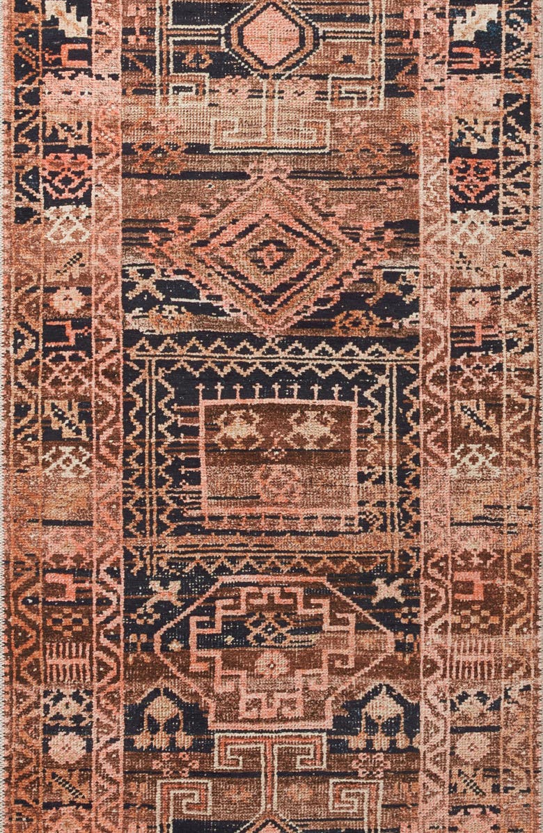 LOLOI II Layla Rug - Mocha/Blush, Alternate, color, Mocha / Blush