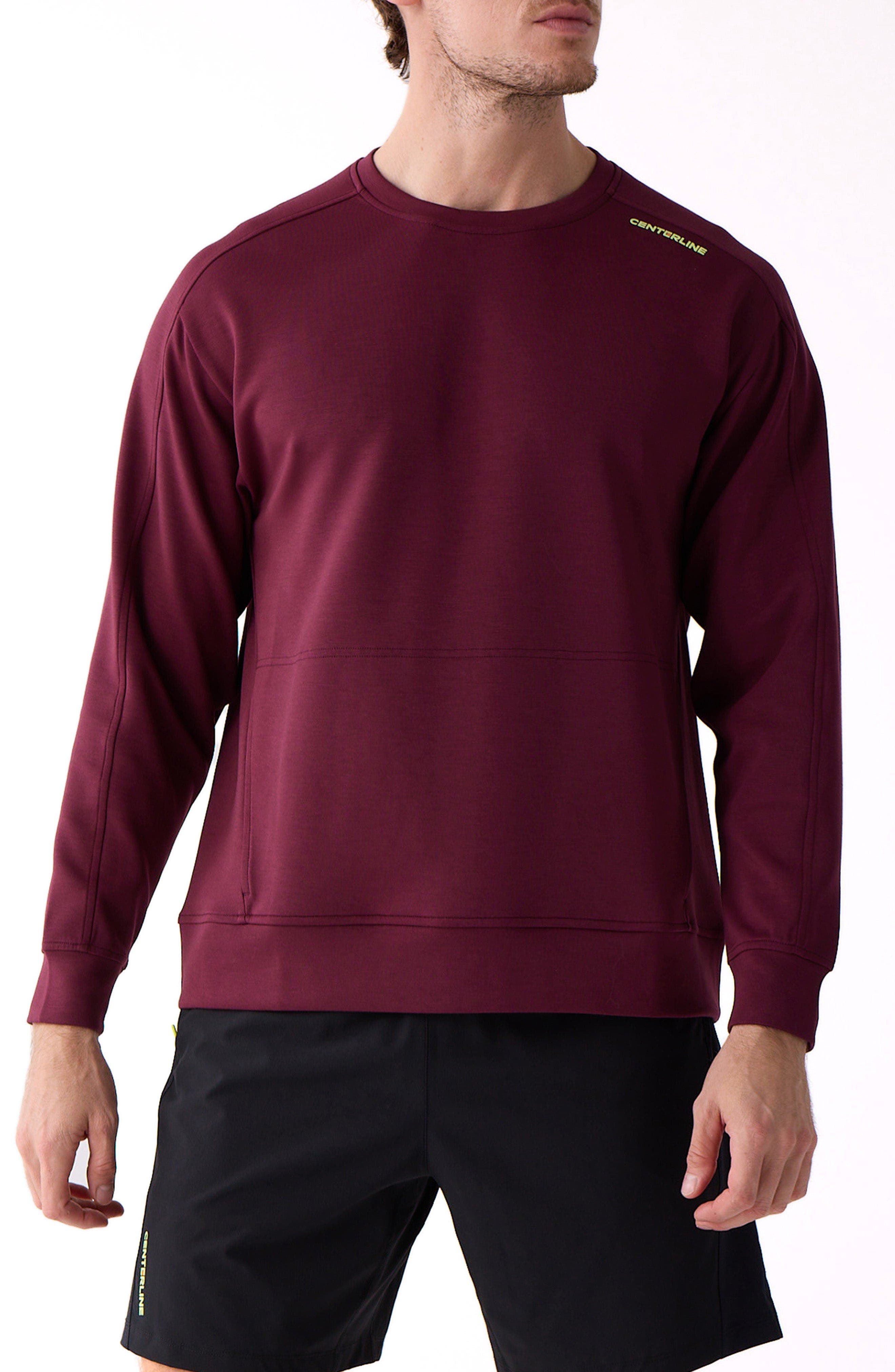 Centerline Athletics Crew Sweatshirt In Red