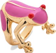 EYE CANDY LOS ANGELES Aila Frog Statement Ring