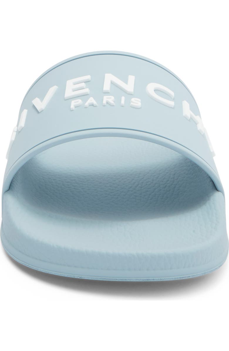 Givenchy Slide Sandal, Alternate, color, Sky Blue