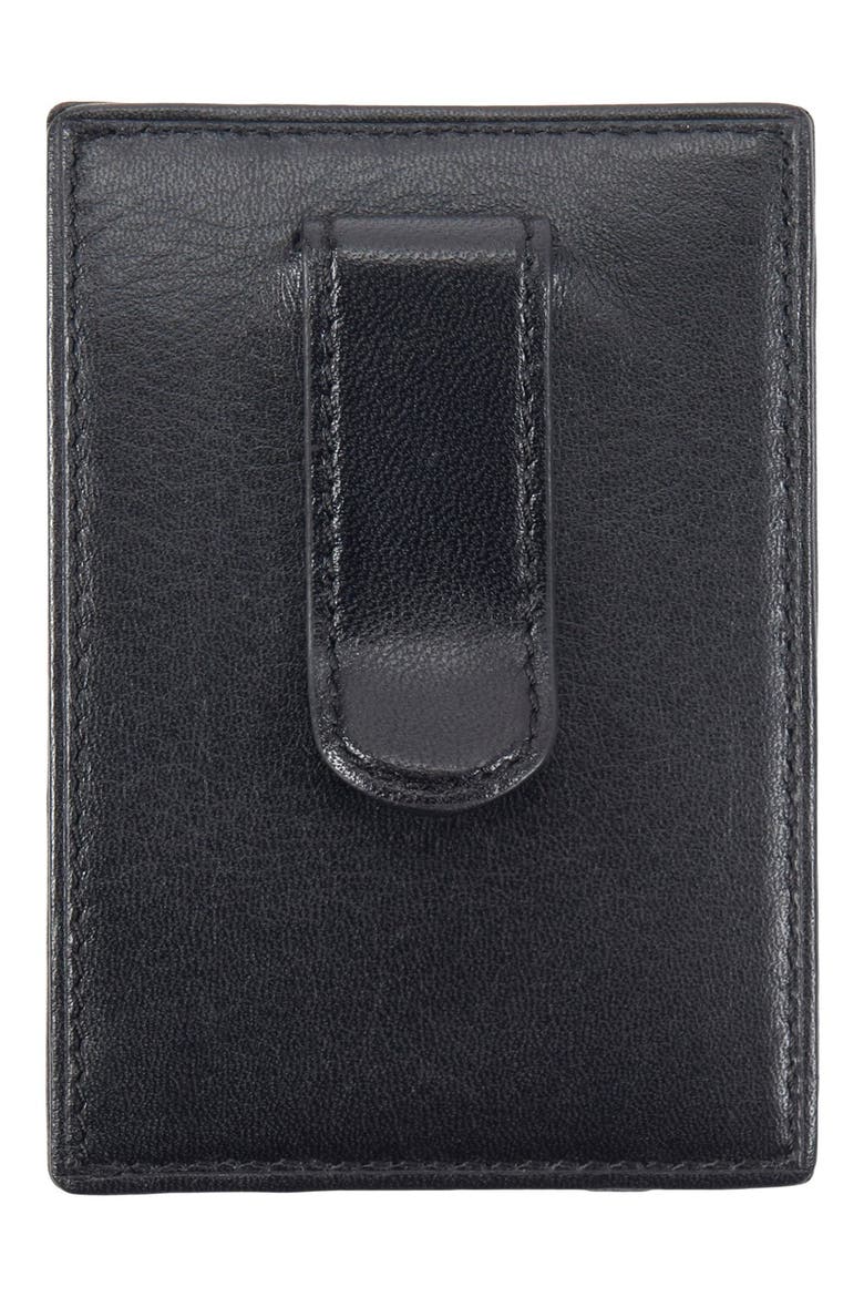 Delta ID Lock™ Shielded Money Clip Card Case, Alternate, color, BLACK