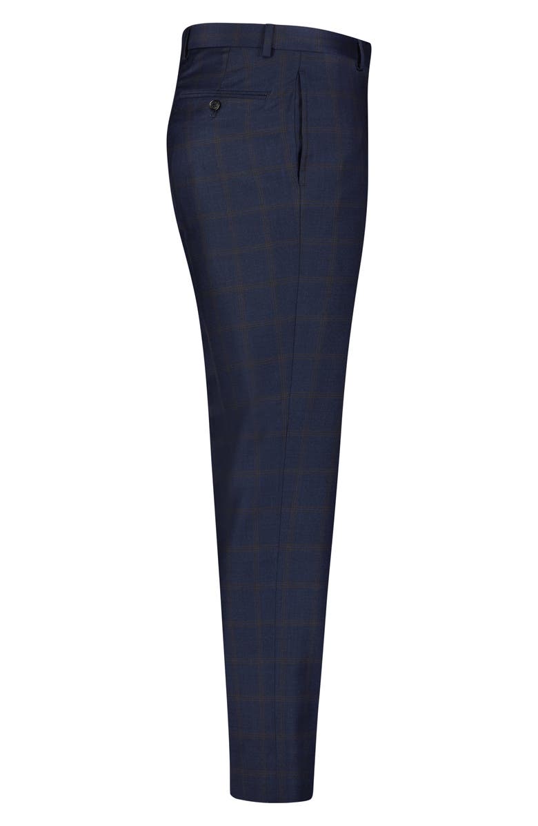 Brooks Brothers Regent Wool Blend Pants, Alternate, color, 