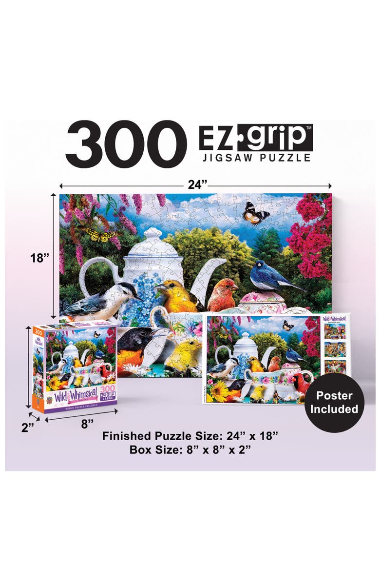 Garden Party 300 Piece Jigsaw Puzzle, Alternate, color, Multicolor
