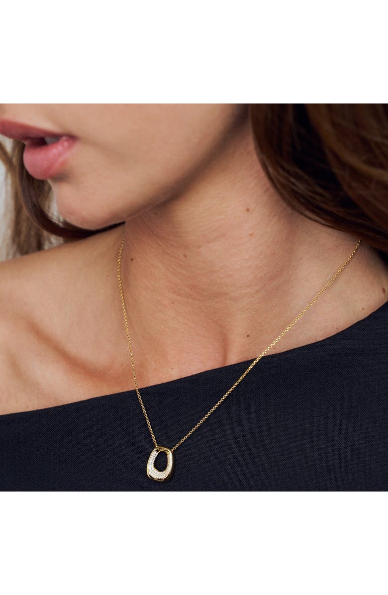 Sif Jakobs Jewellery Necklace Borsa, Alternate, color, 18K Gold Plated