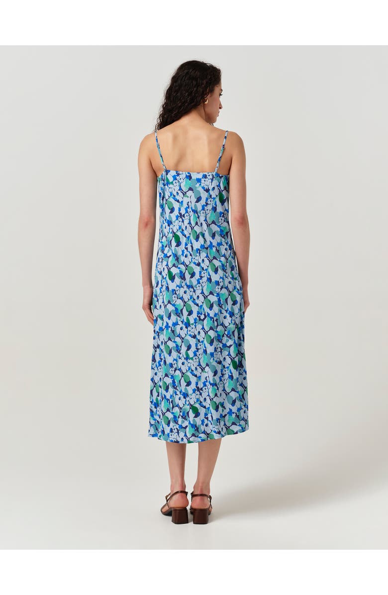 Ghost London Stacy Cowl Neck Crepe Midi Dress, Alternate, color, 