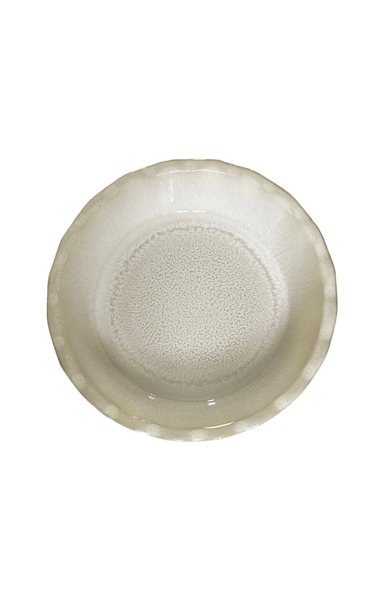 Emile Henry 175th Anniversary Pie Dish, Alternate, color, Pearl/Taupe