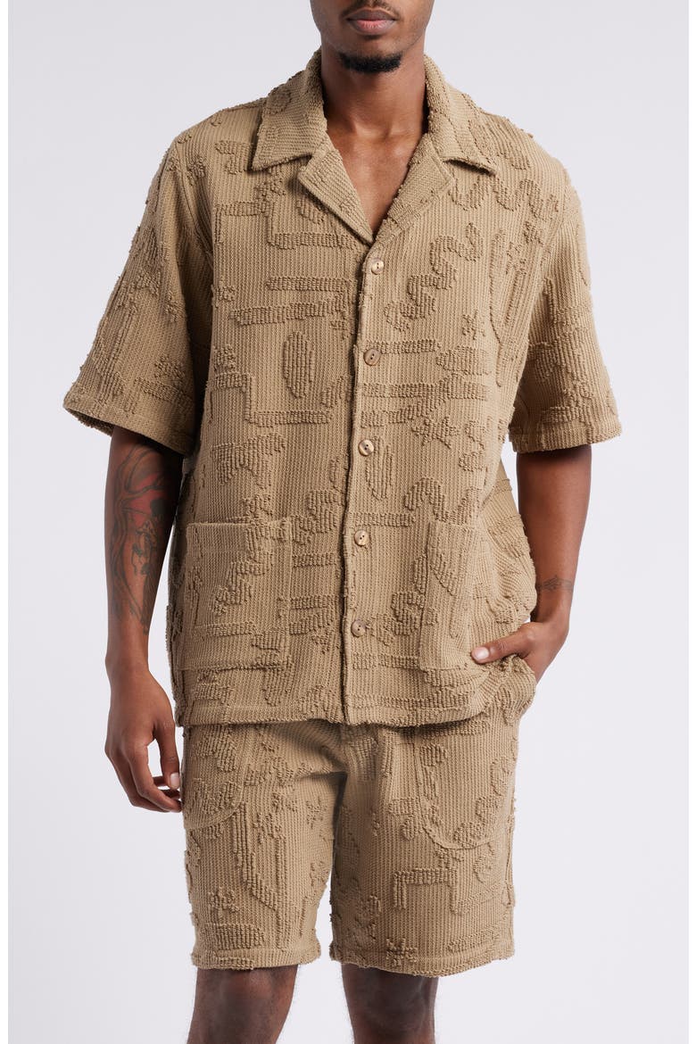 Cleo Varadero Camp Shirt, Main, color, CLEO