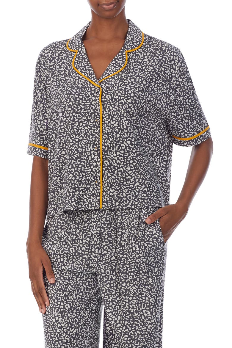 Pajama Top, Main, color, GREY PRINT