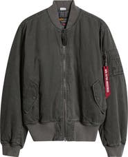 Alpha Industries MA-1 Heritage Cotton Bomber Jacket