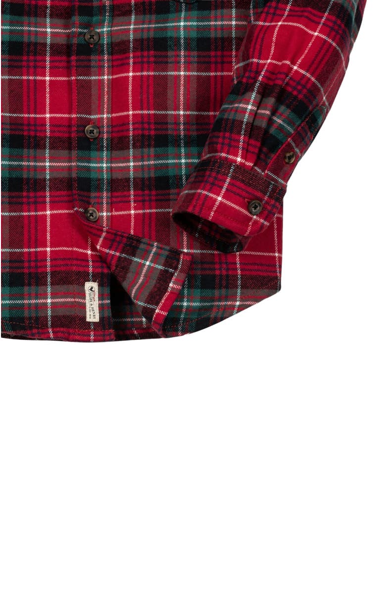 Hope & Henry Baby Boys' Organic Flannel Shirt, Infant, Alternate, color,