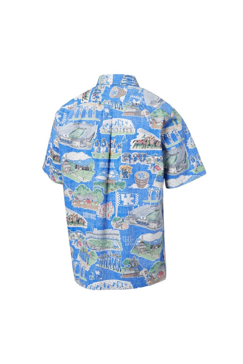 Men's Reyn Spooner Royal Kentucky Wildcats Scenic Button-Down Shirt, Alternate, color, Royal