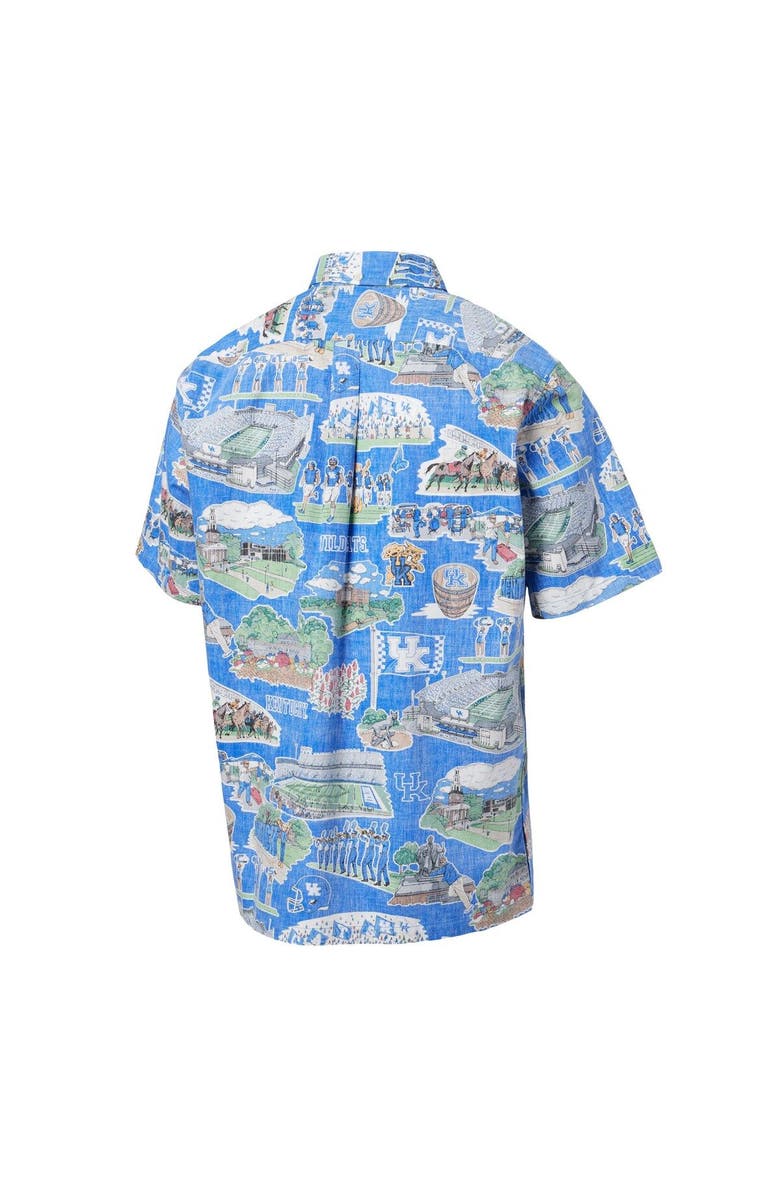 Reyn Spooner Men's Reyn Spooner Royal Kentucky Wildcats Scenic Button-Down Shirt, Alternate, color, Royal