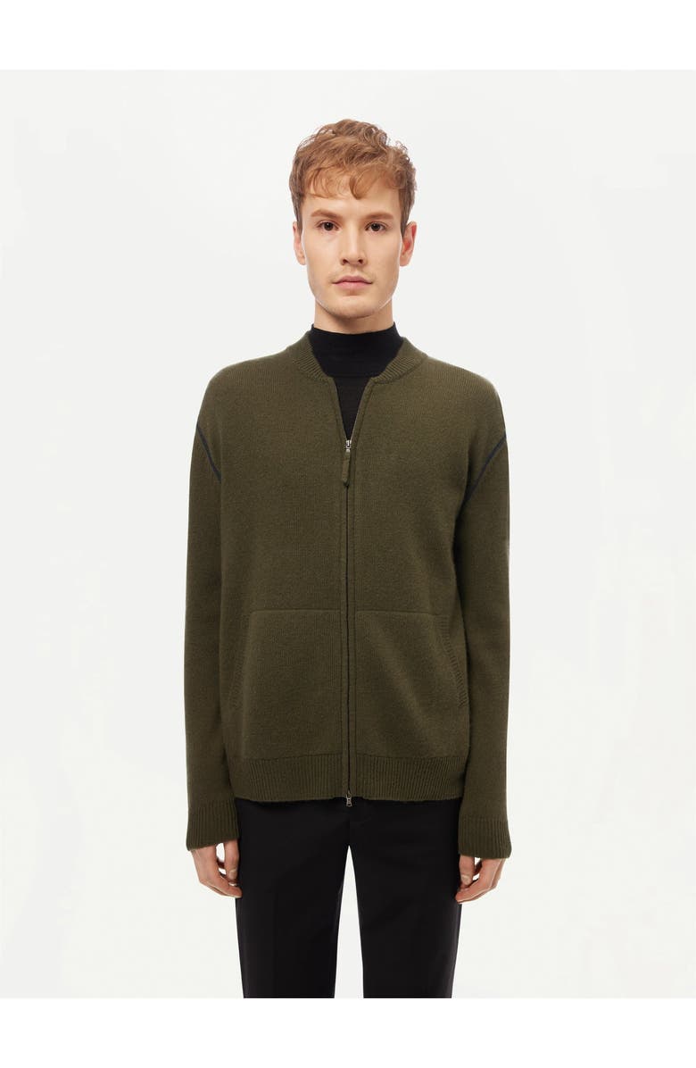 Gobi Cashmere Men's Cashmere Jacket with Zip Closure, Main, color,