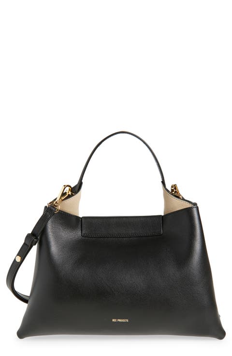 Medium Elieze Leather Shoulder Bag