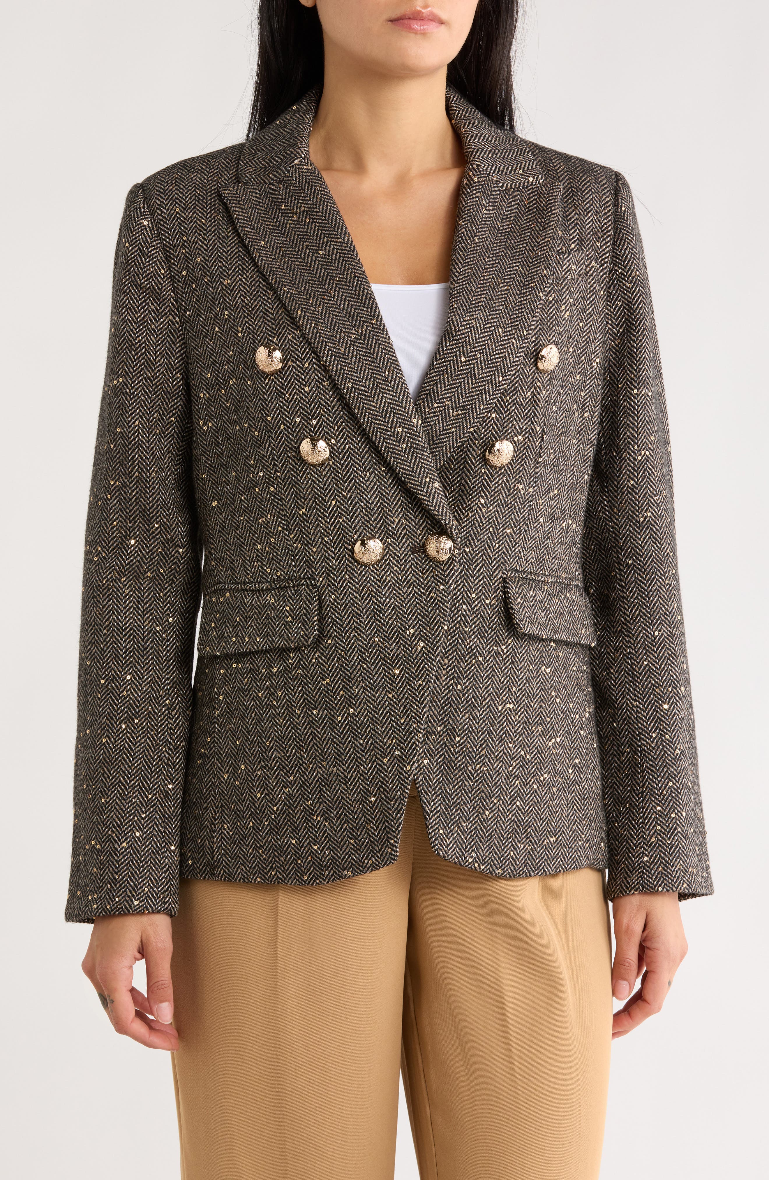 Love Token Addie Double Breasted Blazer